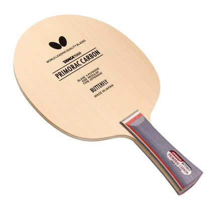 Butterfly Primorac Carbon - Table Tennis Blade - Flared