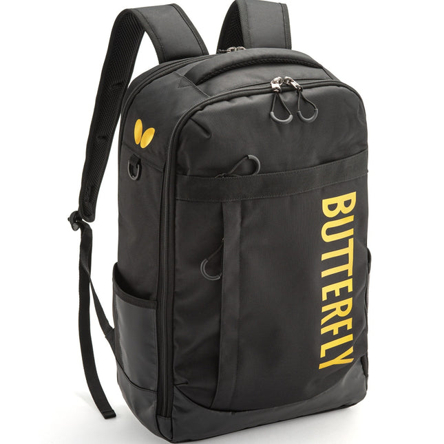 Butterfly Raffines Rucksack Bag - Gold - Front View
