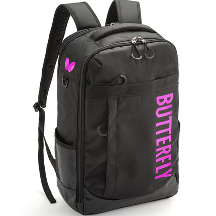 Butterfly Raffines Rucksack Bag - Rose - Front View