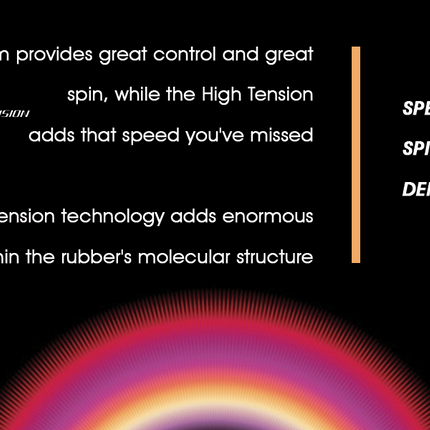 Butterfly Raystorm - Specifications