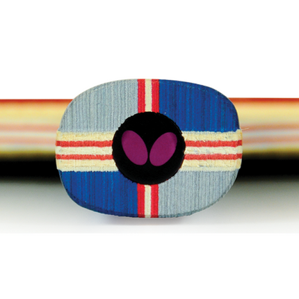 Butterfly RDJ CS-2 Wong Chun Ting Table Tennis Racket - Handle-Edge View