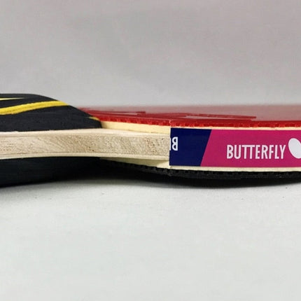 Butterfly RDJ S6 - Tiago Apolónia Table Tennis Racket - Forehand - Side View