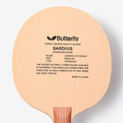 Butterfly Sardius - Offensive Table Tennis Blade - Head