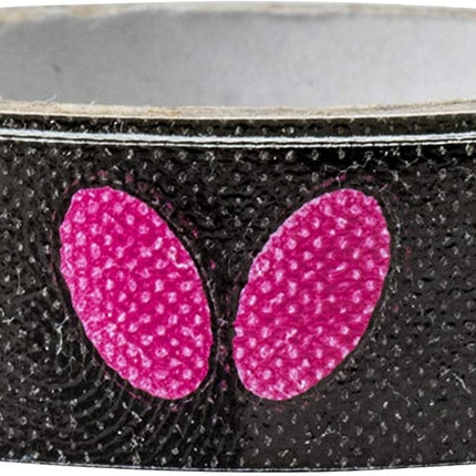 Butterfly Side Tape Black/Magenta 9mm – 50m Roll