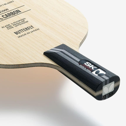 Butterfly SK Carbon CS - Chinese Penhold Blade - Forehand