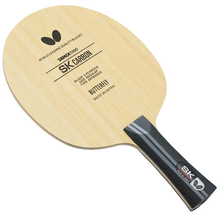 Butterfly SK Carbon - Offensive Table Tennis Blade - Flared Handle