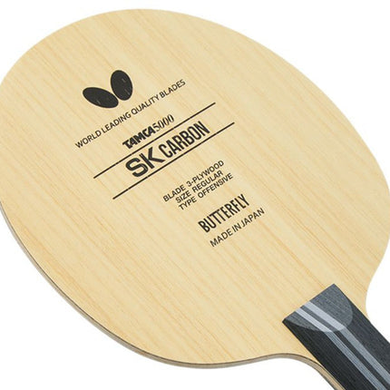 Butterfly SK Carbon - Offensive Table Tennis Blade - Head