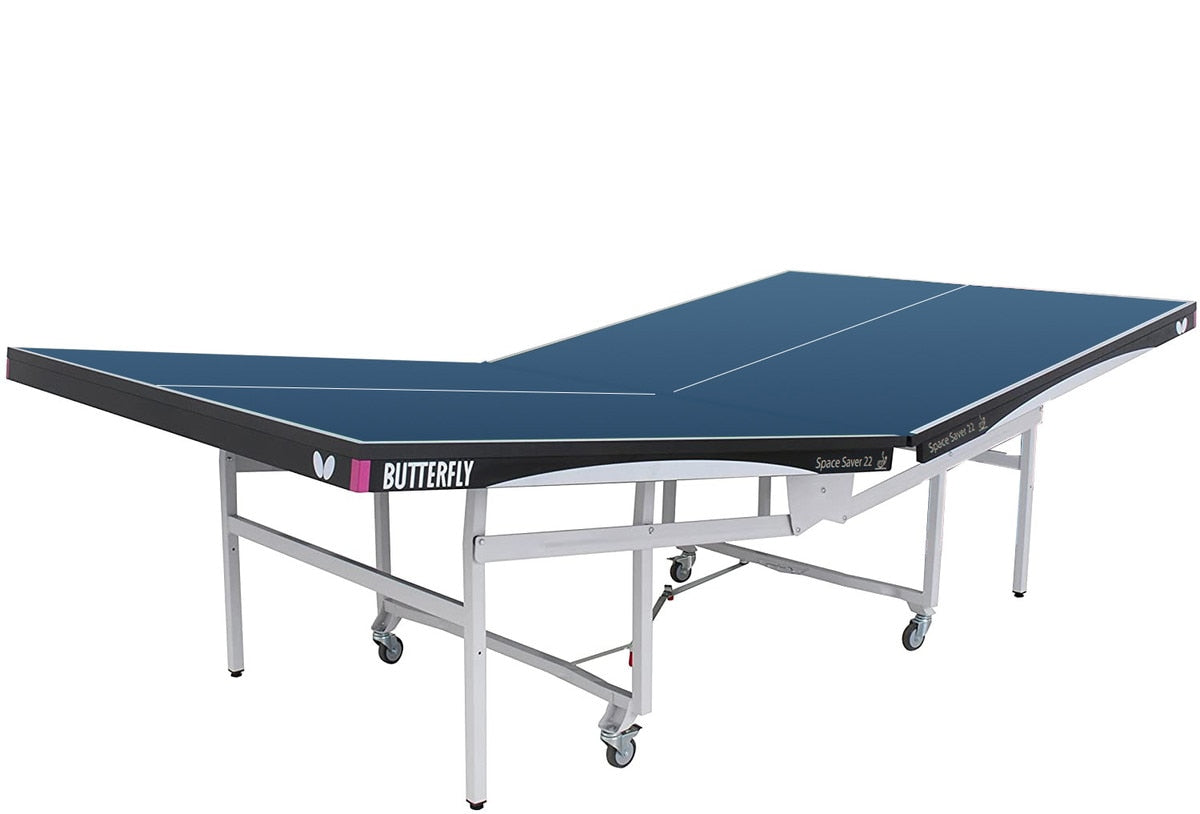 Butterfly Space Saver 22 Table - Blue - Easy Fold