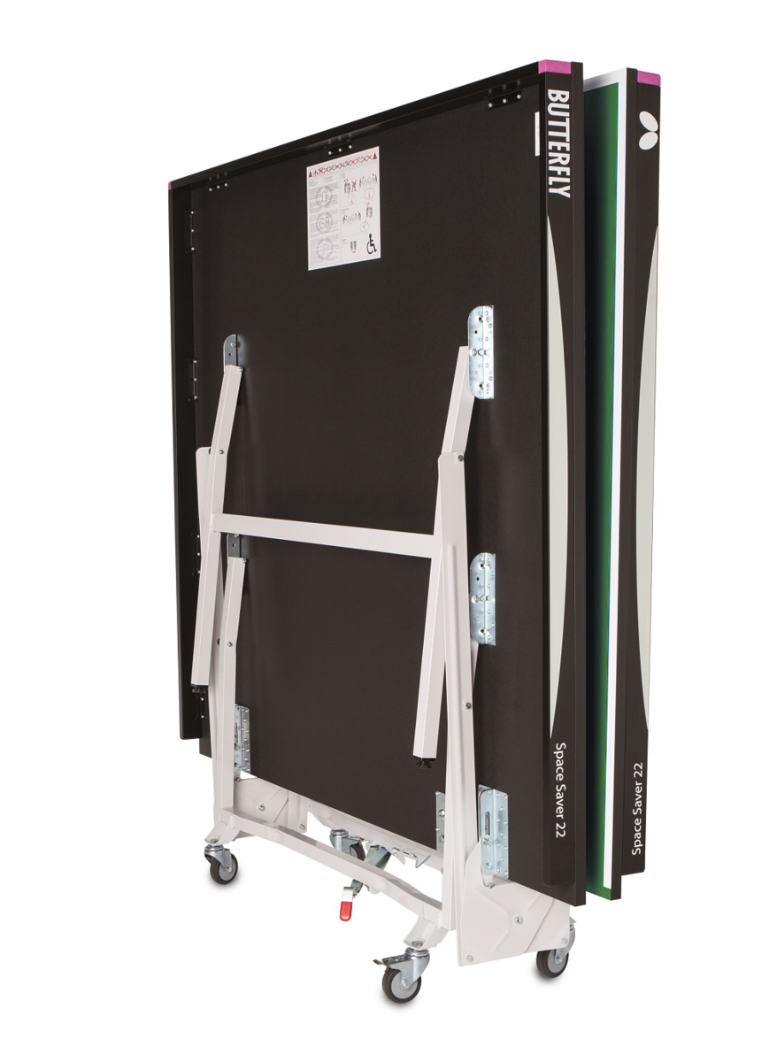 Butterfly Space Saver 22 Table - Green - Compact Storage