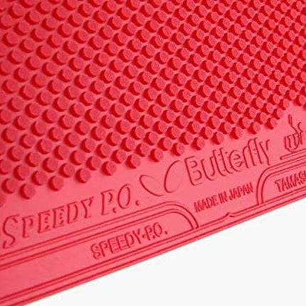 Butterfly Speedy PO - Red Rubber Sheet