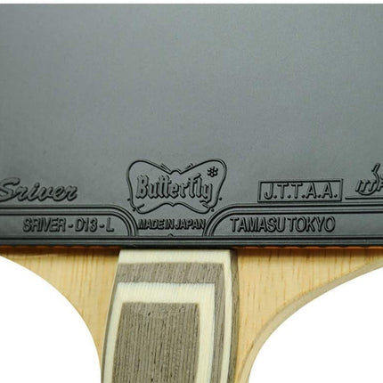Butterfly Sriver - Black Rubber Sheet