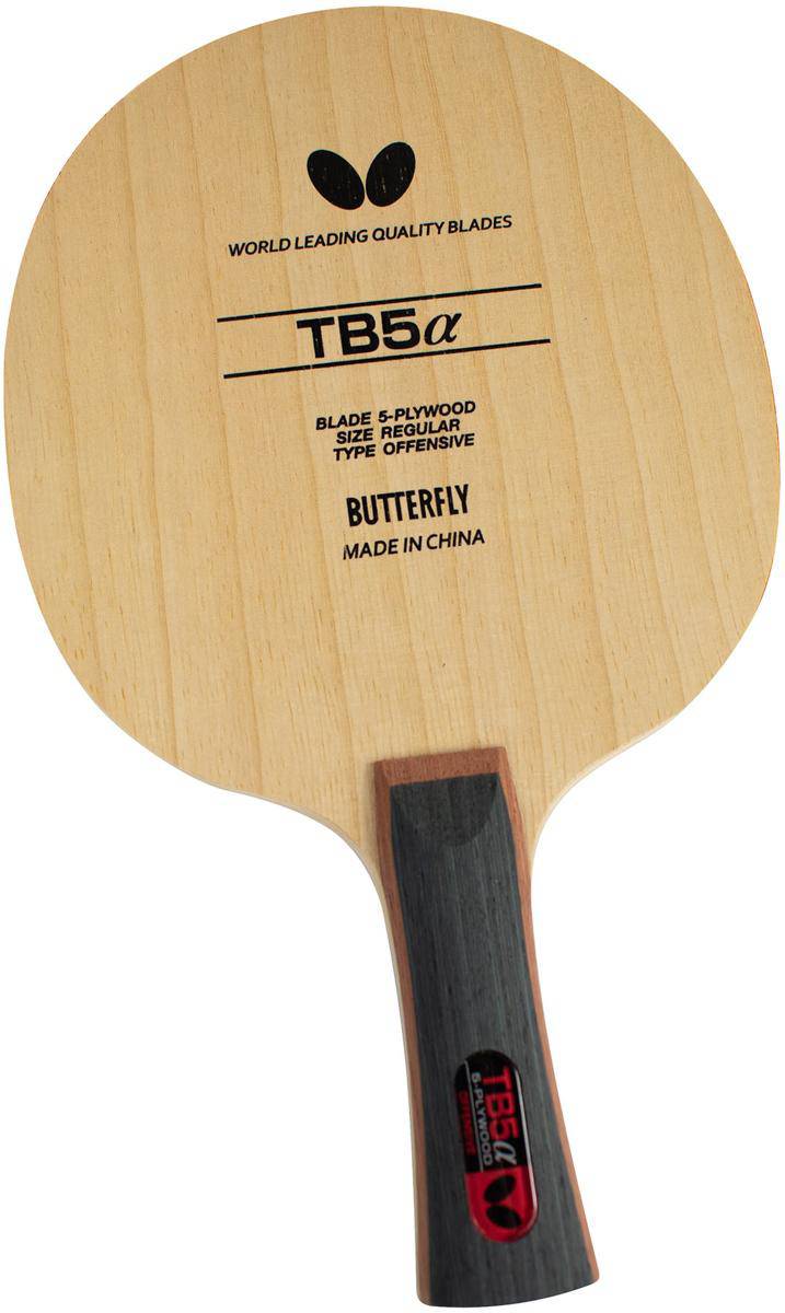 Butterfly TB5 Alpha Blade - Offensive Table Tennis Blade - 1