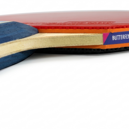 Butterfly TBC 501 Flared Racket - Edge View