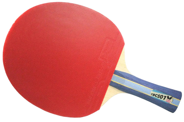 Butterfly TBC 501 Flared Racket - Forehand