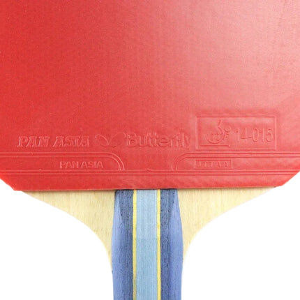 Butterfly TBC 501 Flared Racket - Pan Asia Rubber