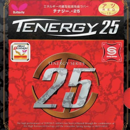 Butterfly Tenergy 25- Old Packaging 