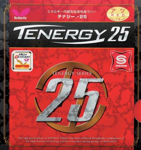 Butterfly Tenergy 25- Old Packaging 