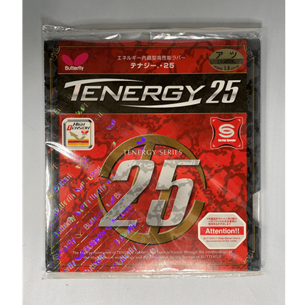 Butterfly Tenergy 25- Old Packaging 