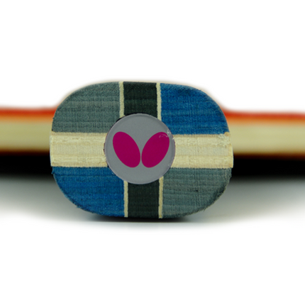 Butterfly Timo Boll 1000 Racket - Handle-Edge View
