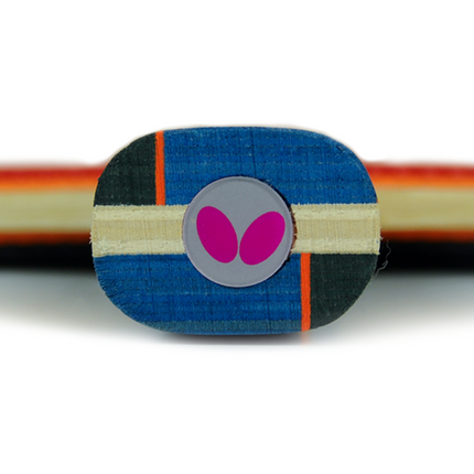 Butterfly Timo Boll 3000 Racket - Handle-Edge View