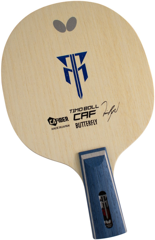 Butterfly Timo Boll CAF Offensive Minus Table Tennis Chinese Penhold Blade - Front