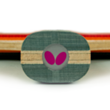 Butterfly Timo Boll CF 1000 Racket - Handle-Edge View