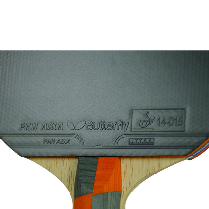 Butterfly Timo Boll CF 2000 Pre Assembled Shakehand Racket - Black Rubber