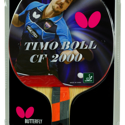 Butterfly Timo Boll CF 2000 Pre Assembled Shakehand Racket 