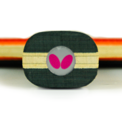 Butterfly Timo Boll CF 2000 Racket - Handle-Edge View