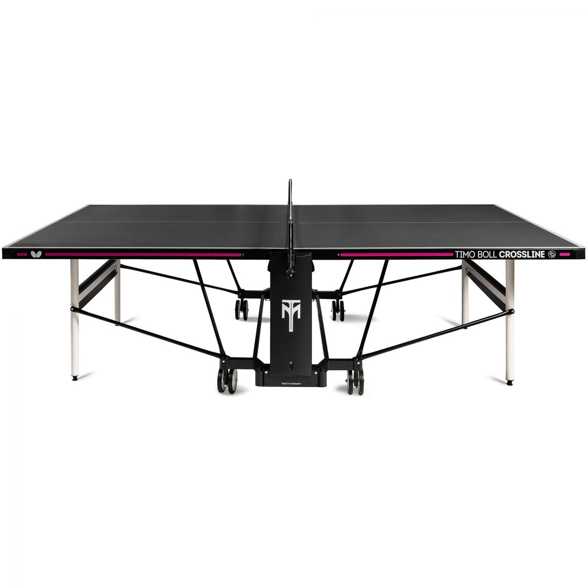 Butterfly Timo Boll Crossline Outdoor Table Tennis Table - Grey Tabletop