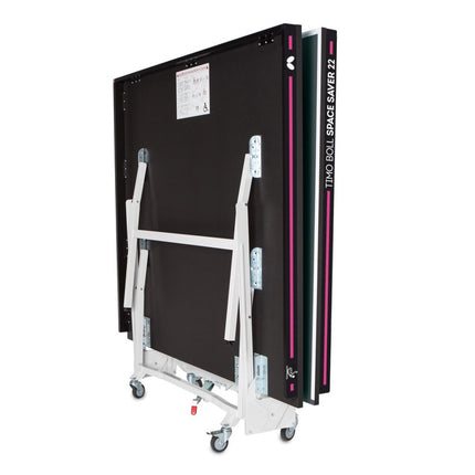 Butterfly Timo Boll Space Saver 22 Table - Easy Folding and Rolling