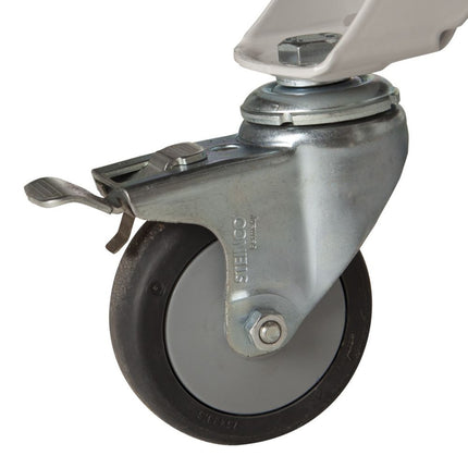 Butterfly Timo Boll Space Saver 22 Table - Locking Rubber Wheels