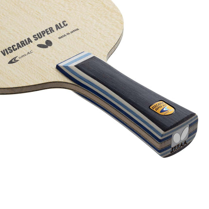 Butterfly Viscaria Super ALC - Offensive Table Tennis Blade - Flared - Handle 