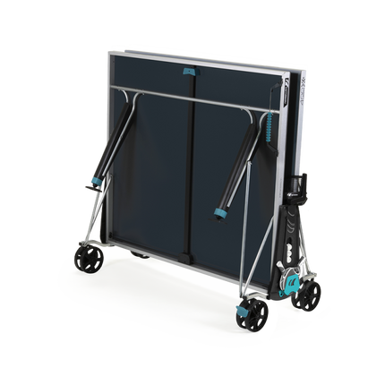 Cornilleau 400X Outdoor Table Tennis Table - Blue-Compact Technology