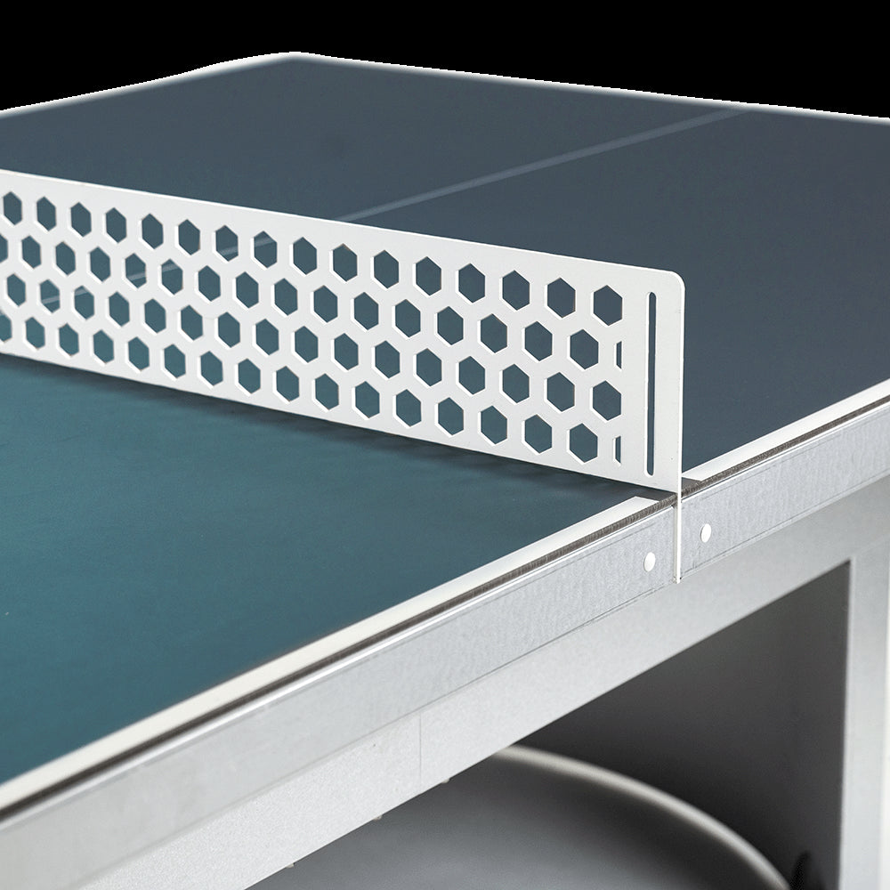 Cornilleau 510m Campus Outdoor Stationary Table - Blue Top - Steel Net