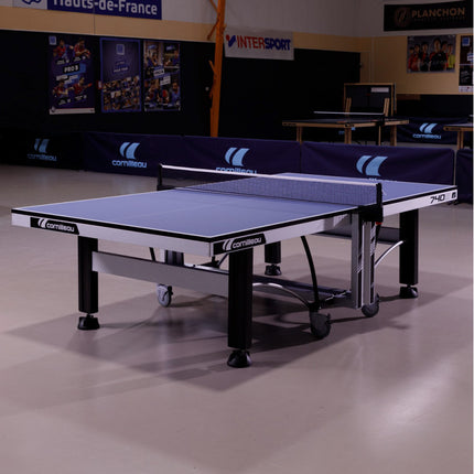 Cornilleau 740 ITTF Indoor Blue Table Tennis Table - Competition Approved