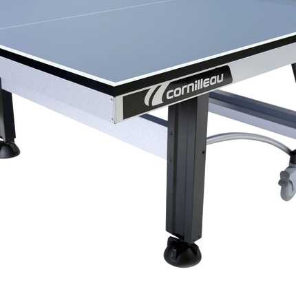 Cornilleau 740 ITTF Indoor Blue Table Tennis Table - Leg Detail