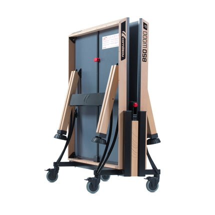 Cornilleau 850 ITTF Wood Premier Indoor Table Tennis Table - Compact Folding