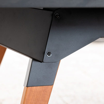 Cornilleau Lifestyle Outdoor Table Tennis Table-Black - Steel Frame