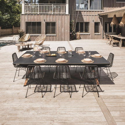 Cornilleau Origin Convertible Outdoor Ping Pong Table – Black Frame - Dining Table