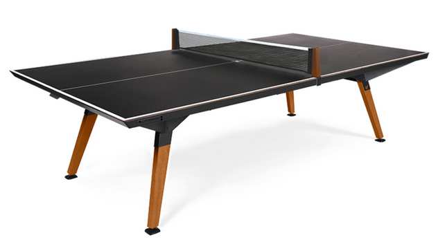 Cornilleau Origin Convertible Outdoor Ping Pong Table – Black Frame - Traditional Fabric Net 