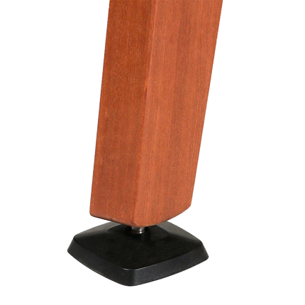 Cornilleau Origin Convertible Outdoor Ping Pong Table - Dark Stone Tabletop-Adjustable Leg Pads  