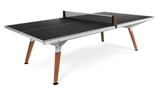 Cornilleau Origin Convertible Outdoor Ping Pong Table - White Frame - Fabric Net
