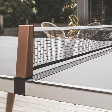 Cornilleau Origin White - Convertible Outdoor Ping Pong Table - 3 Net Options - Traditional Net