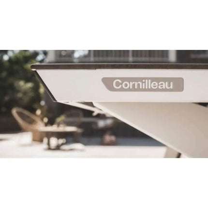 Cornilleau Origin White - Convertible Outdoor Ping Pong Table - 3 Net Options - White Frame