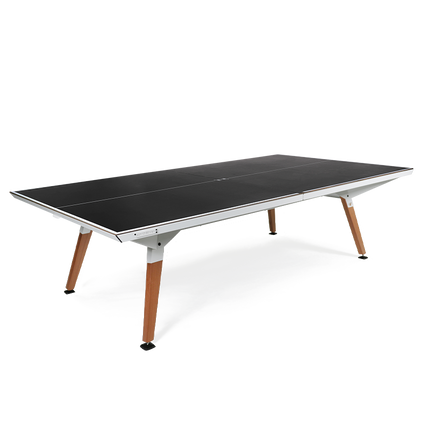 Cornilleau Origin White - Convertible Outdoor Ping Pong Table - 3 Net Options - Without Net