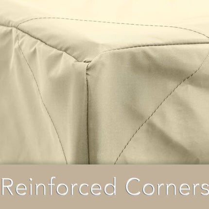 Coverstore Ping Pong Table Cover Elite Khaki - Reinforced Corners