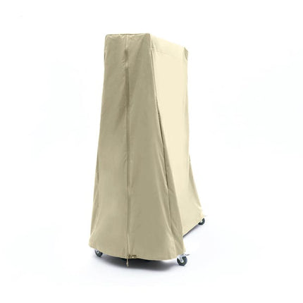Coverstore Upright Ping Pong Table Cover - Elite Khaki - Side View