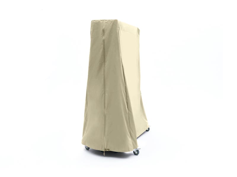 Coverstore Upright Ping Pong Table Cover - Elite Khaki - Side View