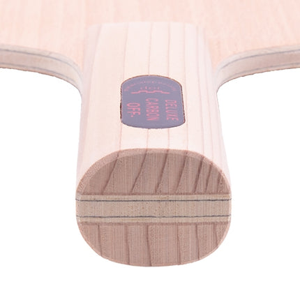 der-materialspezialist Deluxe Carbon - Offensive Table Tennis Blade - Bottom View